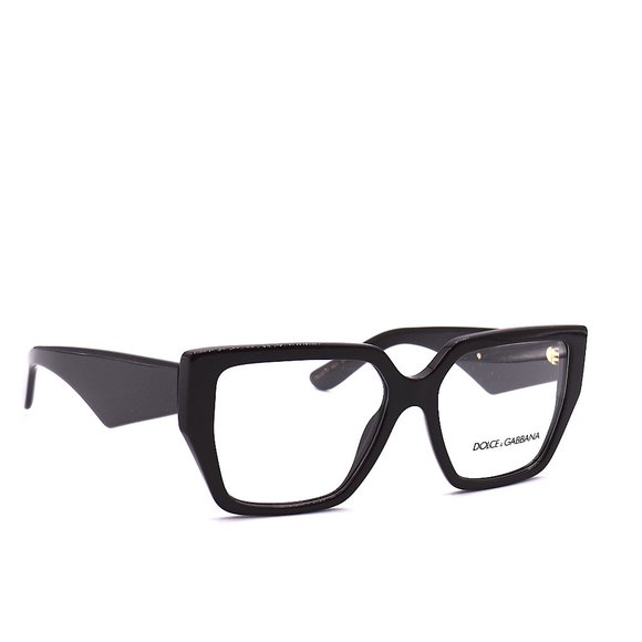 DOLCE&GABBANA DG3373 950 BLACK AUTHENTIC EYEGLASSES FRAME - Picture 3 of 12